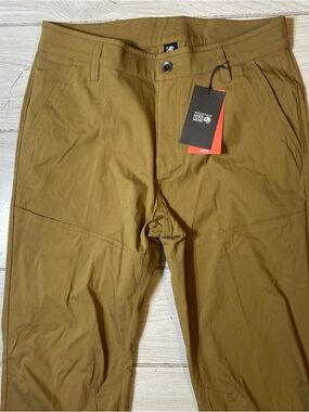 NEW Mountain Hardwear AP Pants Mens Hiking Pants UPF 50 Corozo Nut Size 32/32
